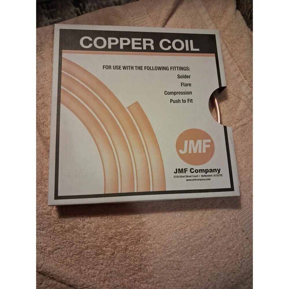 New In The Box COPPER COIL JMF COMPANY 1/4